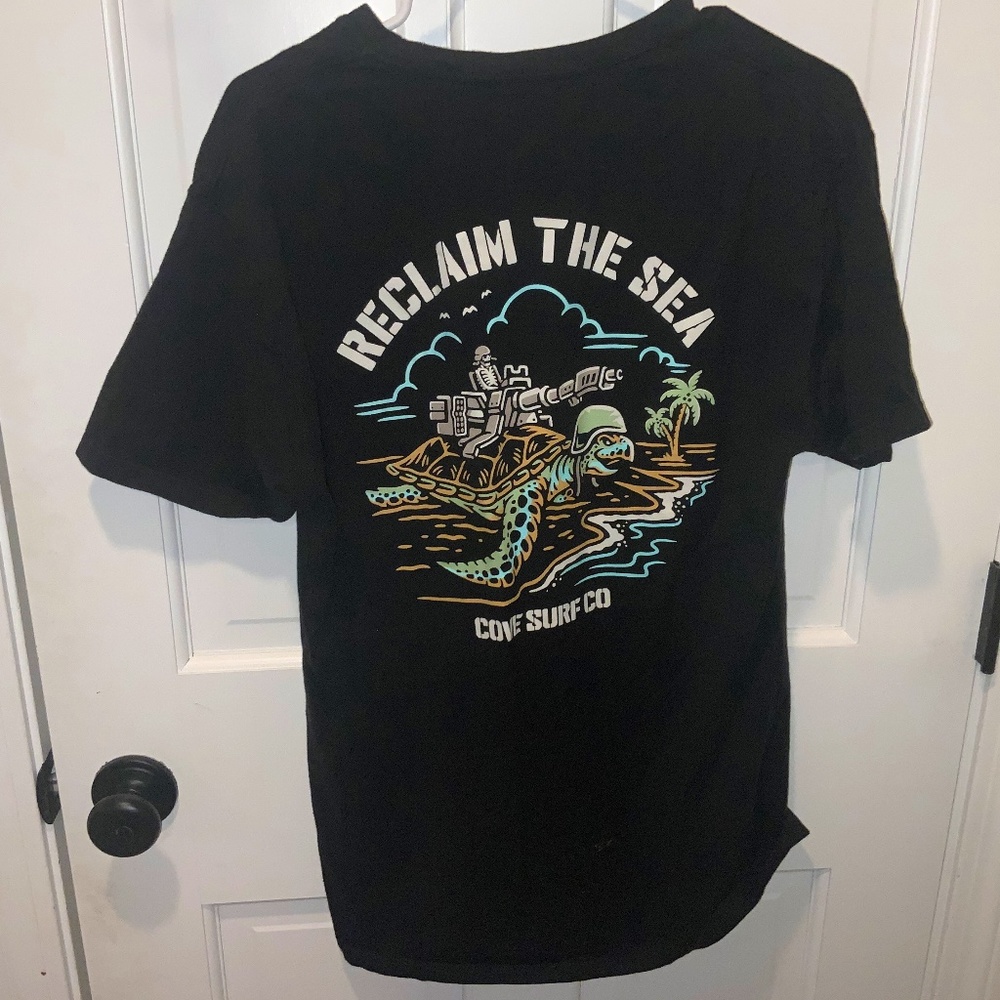 Cove Surf Co. T Shirt Reclaim the Sea